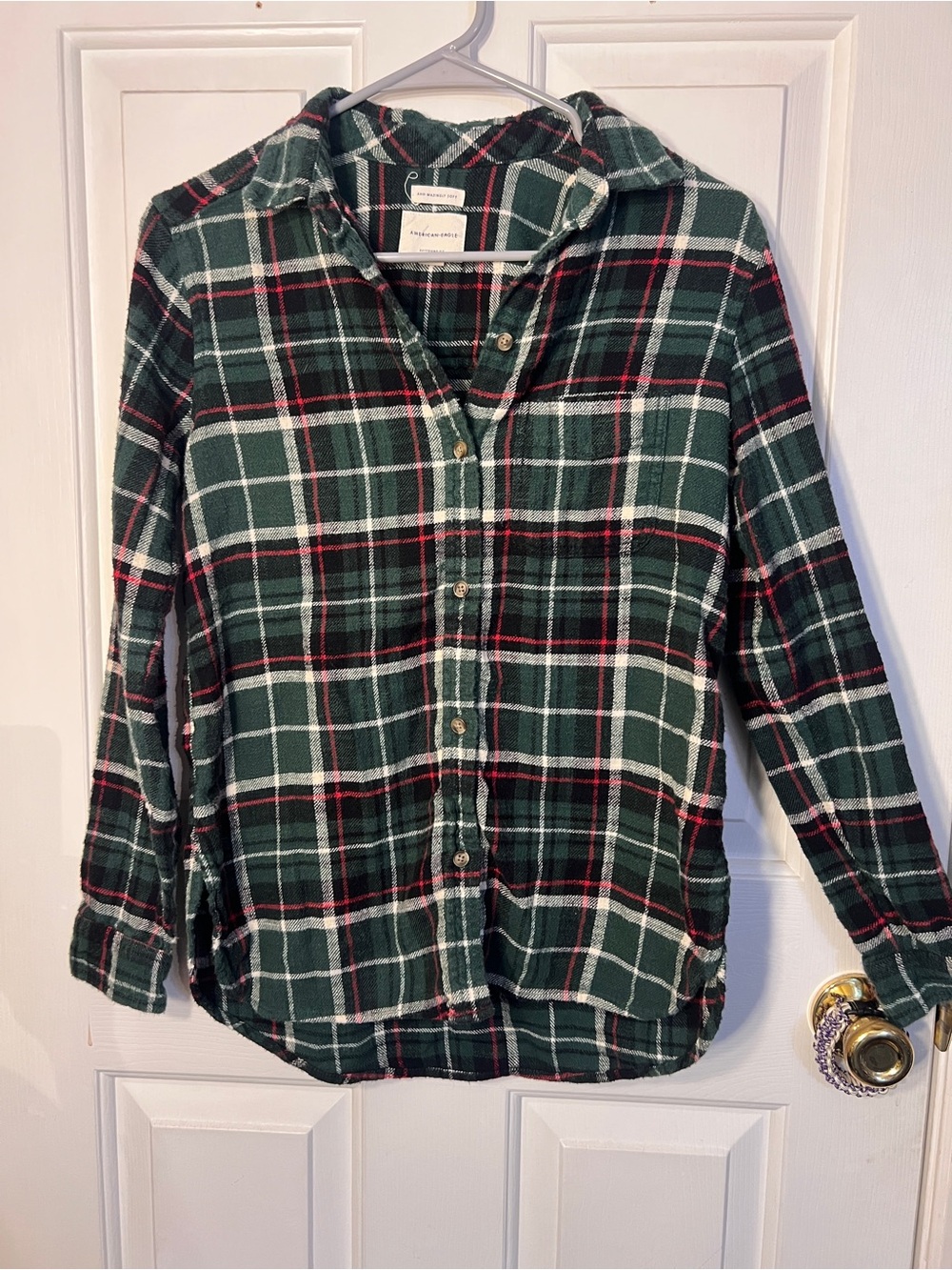 AE Flannel Button Up